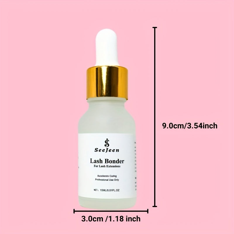SeeJeen Lash Bonder 15ml for Eyelash Extensions Glue Accelerator Sealant