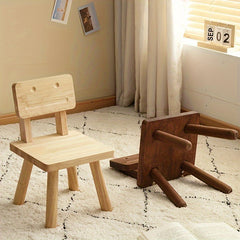 All Solid Wood Shoe Changing Stool Robot Foyer Bench