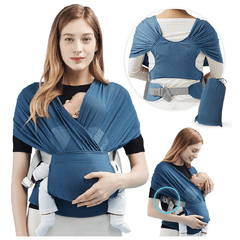 Baby Wrap Carrier Easy Wear for Newborn Up to 22.68 KG