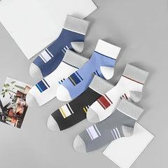 Men's Sweat-Absorbing Antibacterial Socks 6 Pairs