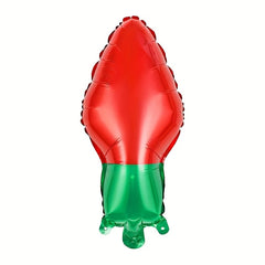 Mini Christmas Tree Snowman Balloons Candy Windmill Festive Bulbs