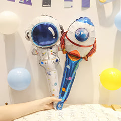 4pcs Astronaut Rocket Balloon Space Theme Birthday Party Favors
