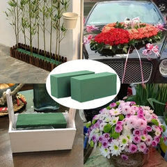3pcs High Density Dry Flower Mud Wet Flower Mud Bouquet Flower Arrangement Mater