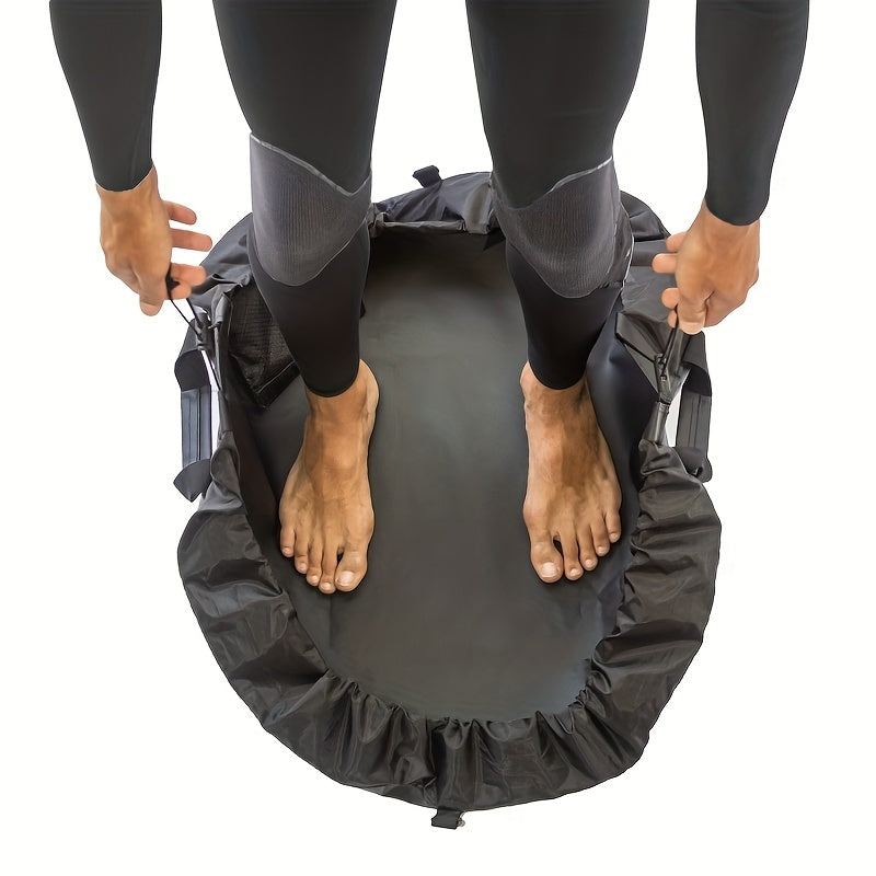 Waterproof Wetsuit Changing Mat & Bag for Surfing