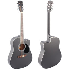 41 inch Basswood Acoustic Guitar Matte Paint Fully Enclosed Handle