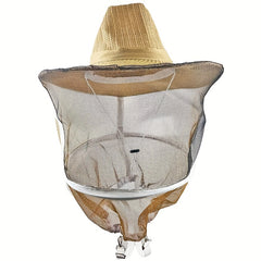 Beekeeping Veil Hat with Anti Bee Netting
