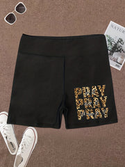 Summer Biker Shorts High Waist Skinny Sports Yoga Casual Shorts