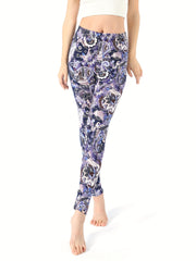 Slim Fit Yoga Tight Pants Stretchy Leggings Women's Activewear
