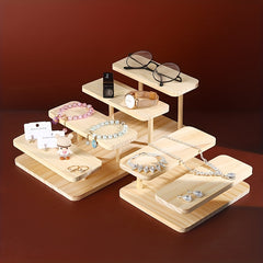 Solid Wood Glasses Display Rack Sunglasses Holder