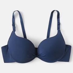 Smooth Glossy Bras Comfort T-shirt Intimates Women's Lingerie