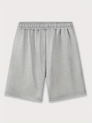 Grimace Print Men's Drawstring Shorts Casual Loose Summer Clothing
