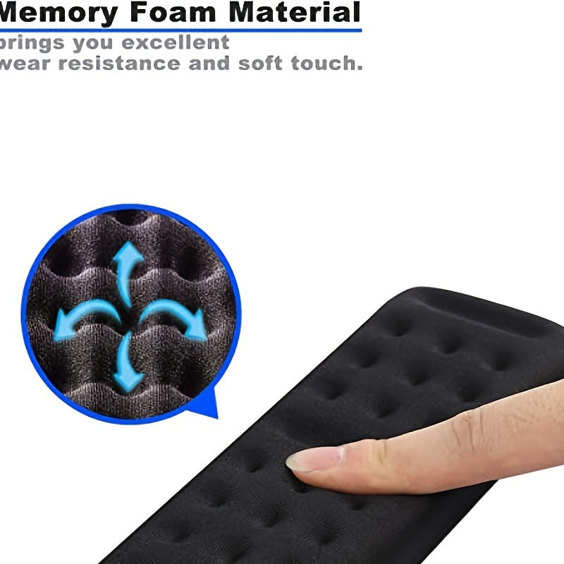 Memory Foam Keyboard & Mouse Wrist Rest Pad Ergonomic Support Non Slip Base