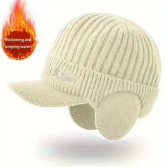 Winter Warm Knitted Hat Ear Protection Cap