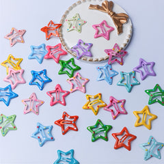 30pcs Candy Star Hair Clips Sweet Hair Accessories For Girls
