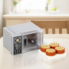 Creative Mini Microwave Kitchen Appliances Model City Scene Matching Toy