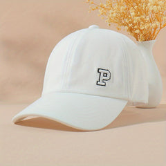 P Ponytail Hat Parent-child Peaked Cap Travel Sunscreen Baseball Cap For Boy