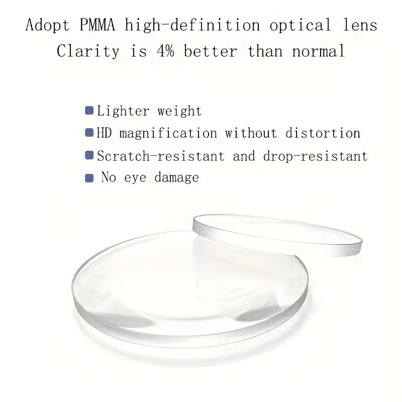 Handheld Magnifying Glass for Elderly Reading, Large HD Mirror Glass
