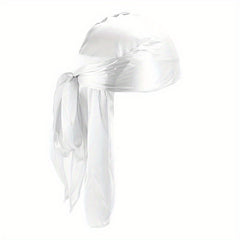 Candy Satin Durags Bandanas Turban Hat Biker Skull Cap Headband Hair Accessories