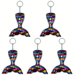 Mermaid Keychain Baby Shower Party Favor Supplies Decoration Keyring Pendant