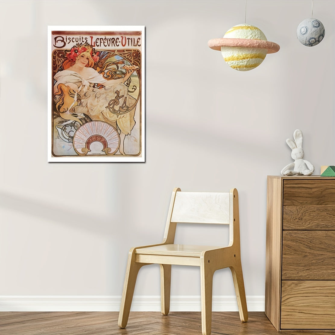 French Art Beauty Wall Sticker Kids Room Decor Gift Home Decor No Frames