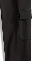 Men's Stretch Cargo Jeans w/ Flap Pocket