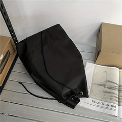Multifunctional Drawstring Bag Backpack Crossbody Bag Large Capacity Bag