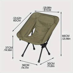 Ultralight Outdoor Camping Folding Chair Beach Fishing Moon Chair