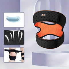 Adjustable Sports Knee Pads for Patella Protection - 2pcs