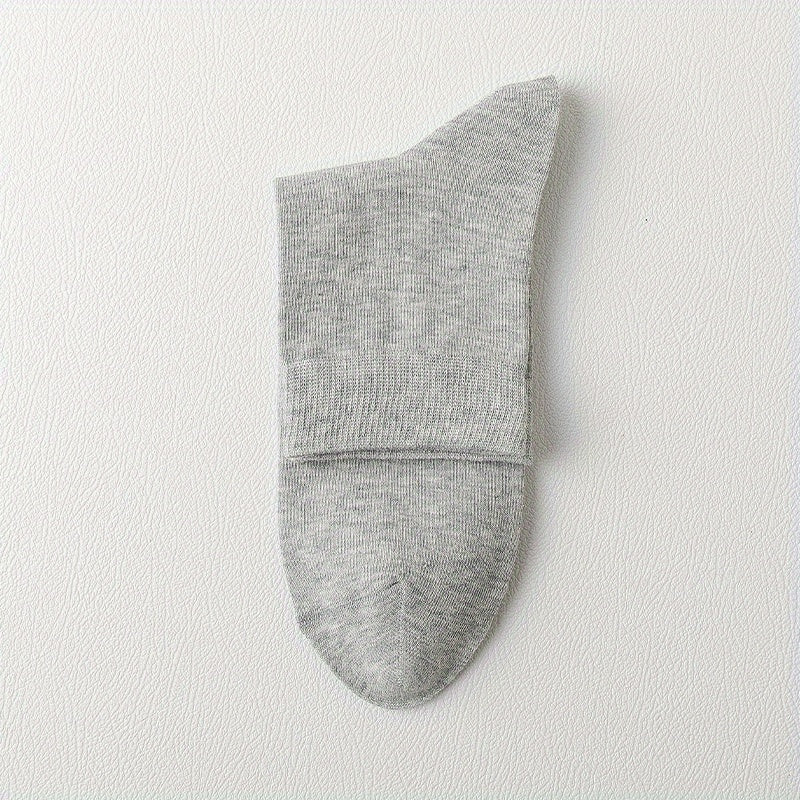 Men's Antibacterial Cotton Crew Socks Moisture Wicking Tube Socks