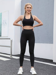 Women's High Waist Yoga Pants With Pockets Breathable Leggings