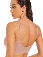 High Support Full Coverage Bra Back Buckle Comfortable Women's Lingerie