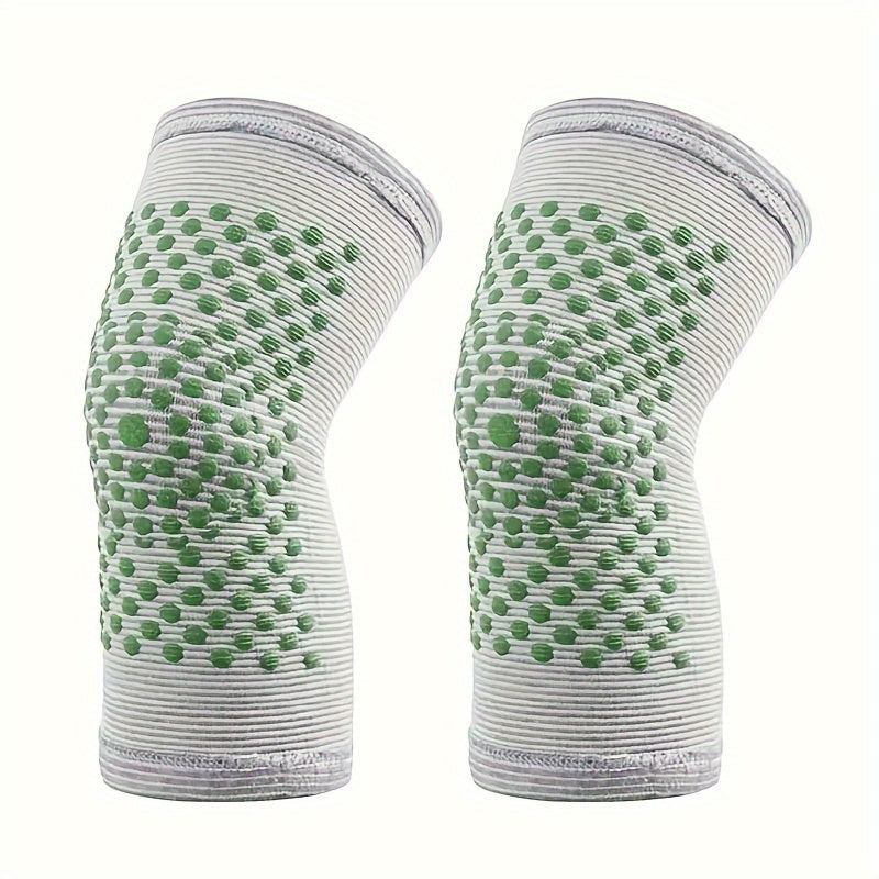 2pcs Wormwood Knee Socks Warm/Cold Knee Protection for Elderly