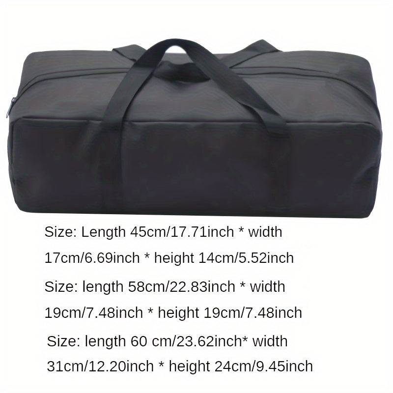 600D Oxford Cloth Reusable Grocery Bag Large Capacity Foldable Tote Bag