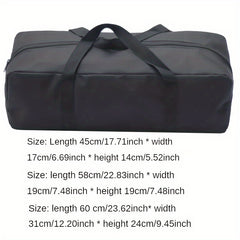 600D Oxford Cloth Reusable Grocery Bag Large Capacity Foldable Tote Bag