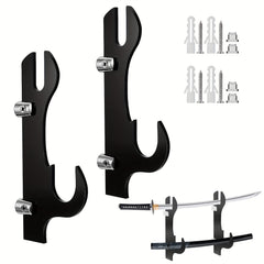 Acrylic Sword Stand Wall Mounted Martial Arts Display Rack
