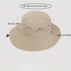 Western Cowboy Big Brim Sunshade Breathable Sunscreen Hat