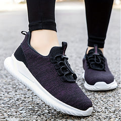 Women's Outdoor Running Shoes Non-slip Lace-Up Sneakers