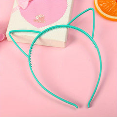 Kids Cat Ears Hair Hoop Party Decor DIY Props