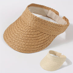 Foldable Straw Sun Hat Lightweight Summer Beach Hats For Women