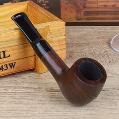 Classic Ebony Wood Smoking Tube for 9mm Filters