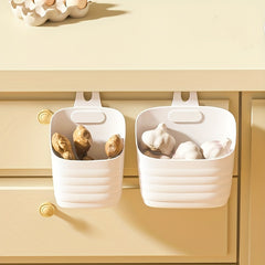 1pc Wall mounted Kitchen Hanging Basket Vegetable Storage Box