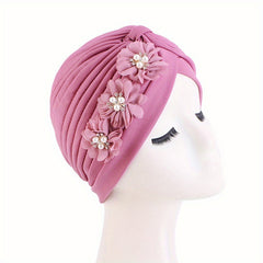 Pleated Turban Cap Chemo Hats for Women