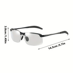 Men's Polarized Sunglasses Night Vision Dual use Sunglasses