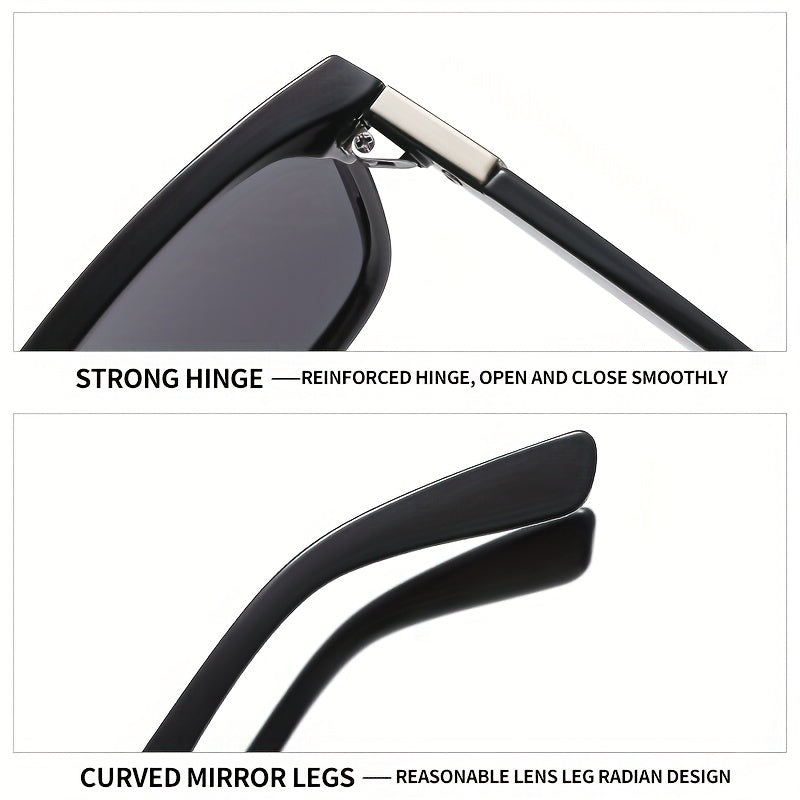 Men's Square Large Frame Sports Sunglasses UV 400