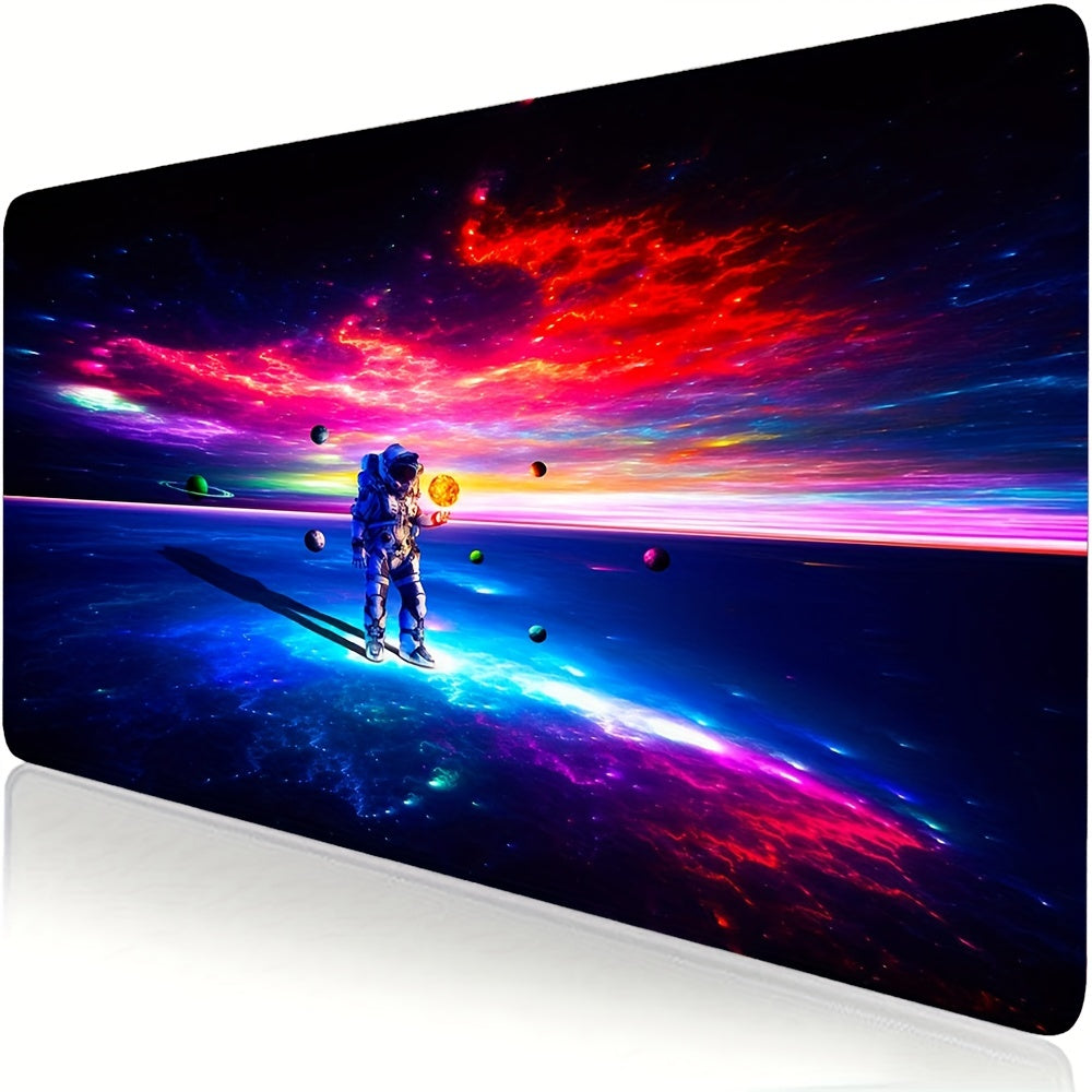 3D Fantasy Universe Planet Mouse Pad