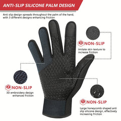 Winter Cycling Gloves Touch Screen Windproof Skiing Hiking Gloves
