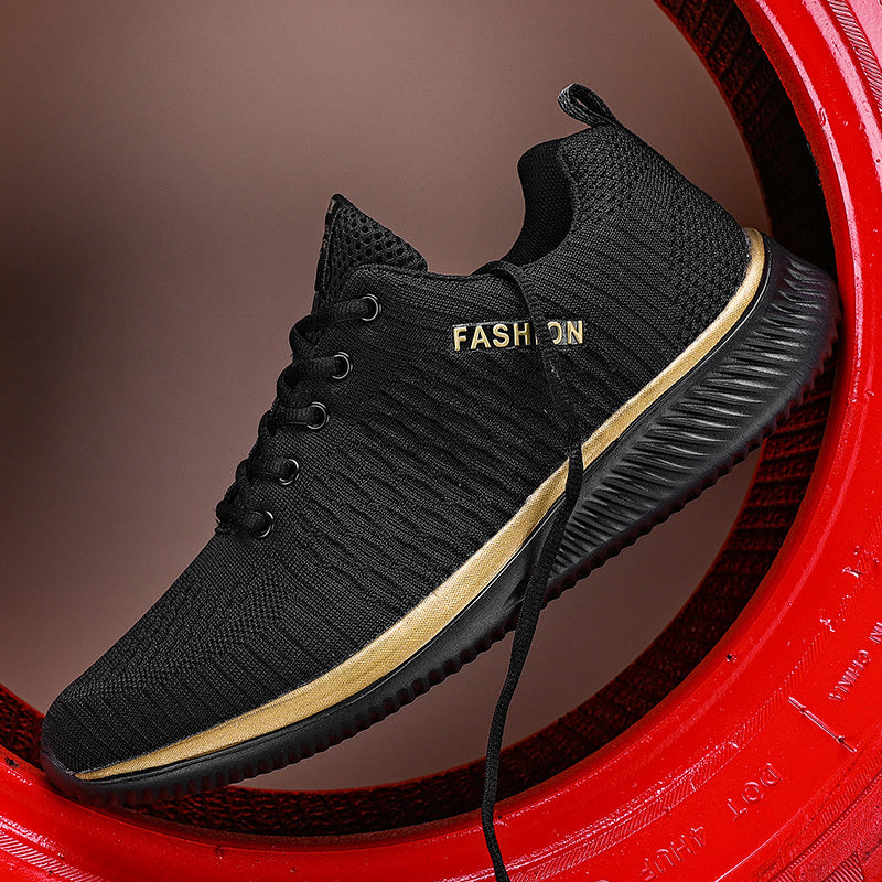 Men's Running Shoes Casual Breathable Lightweight