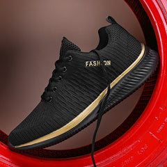 Men's Running Shoes Casual Breathable Lightweight