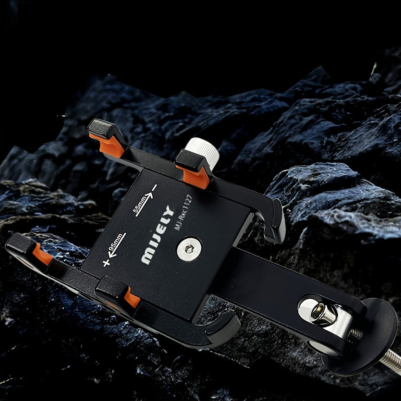 Aluminum Alloy Bike Phone Holder 360 Rotating Universal Rack