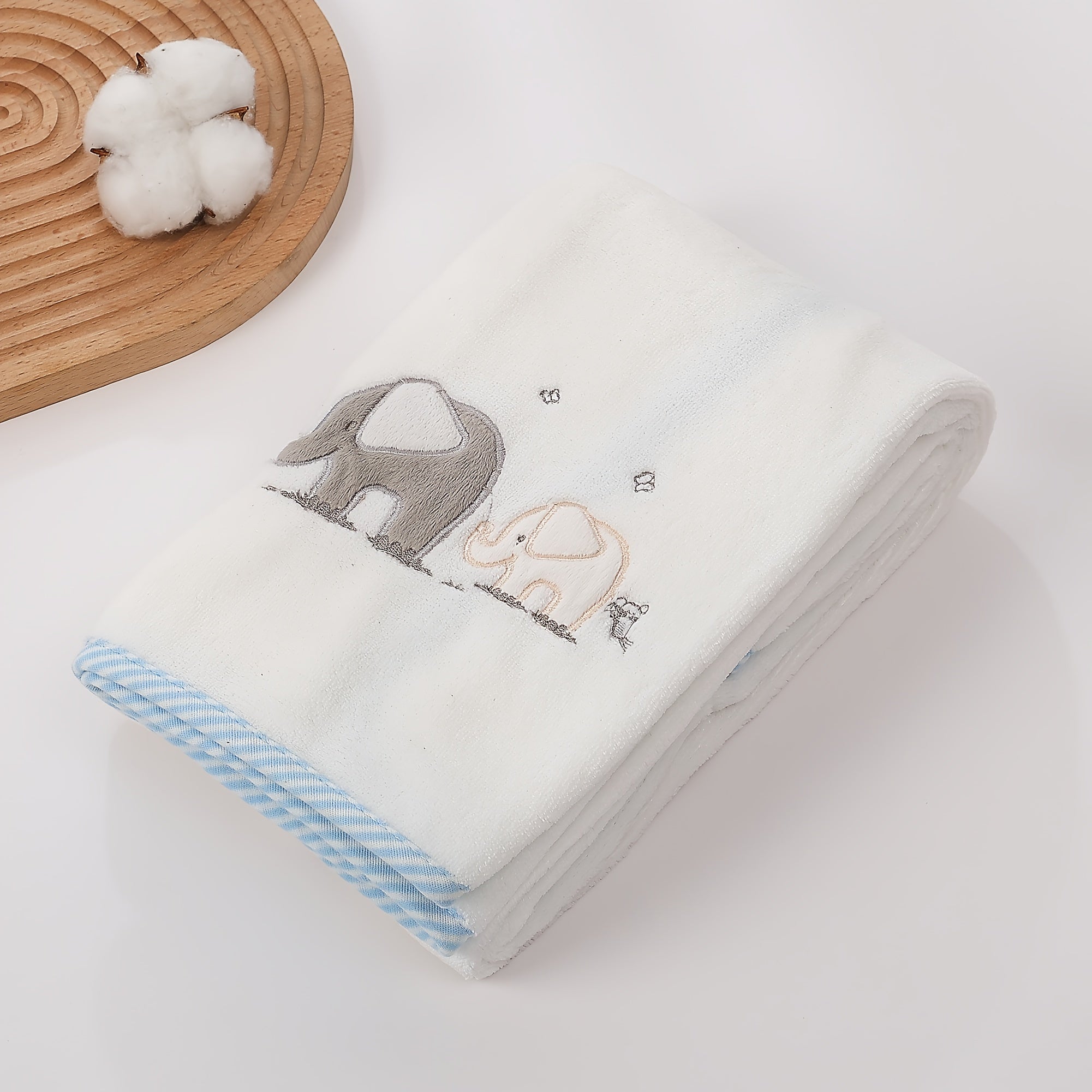 Baby Plush Blanket Elephants Unicorns Rainbows Boys Girls 100% Pure Perfec